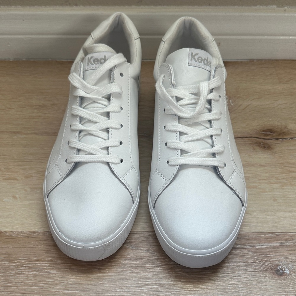 Keds women's pursuit lace up White Sneakers